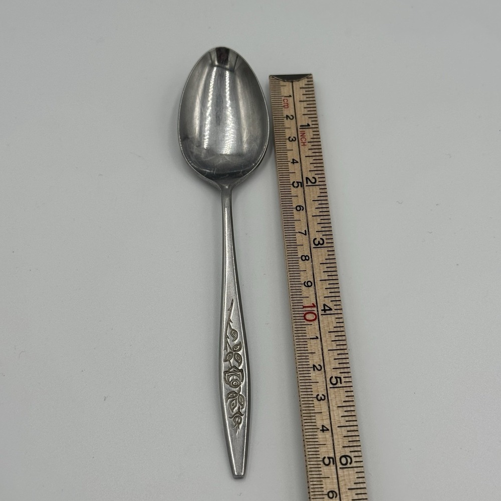 Vintage Oneida Stainless Spoon In My Rise Pattern Replacement Piece - Picture 2 of 5
